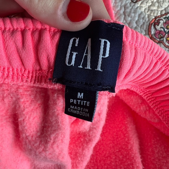 Gap Pink Women’s wide leg sweat pants - Picture 4 of 7
